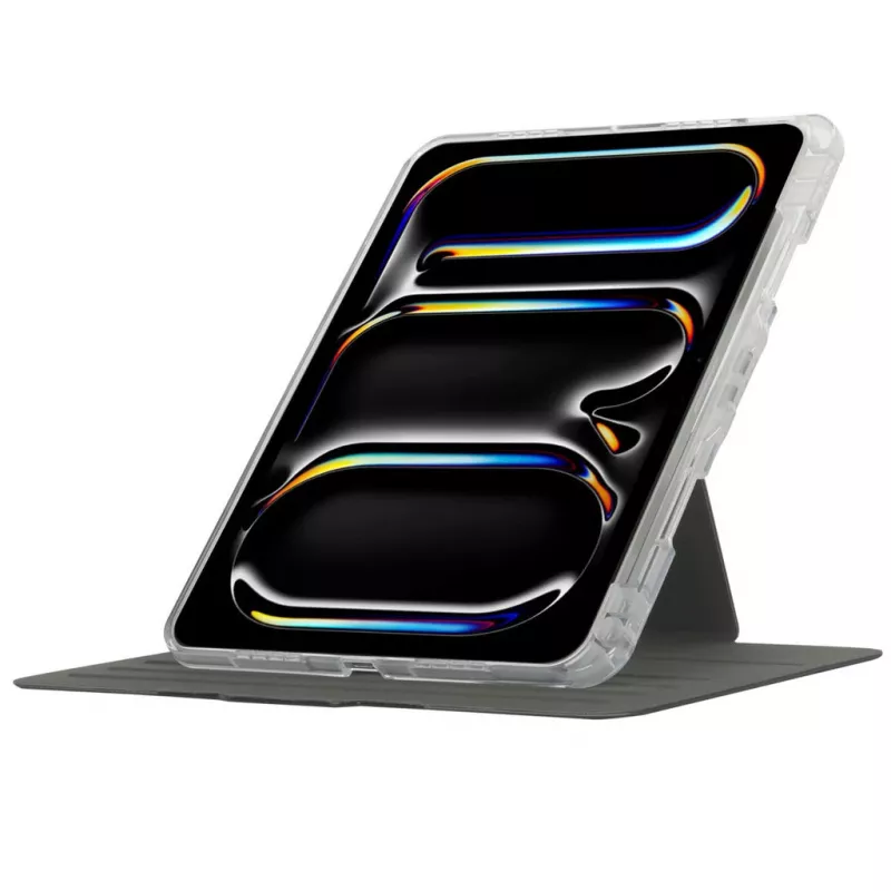 Targus THZ953GL VersaVu Clear Case planšetinio kompiuterio dėklas-knyga 27,9 cm (11 colių), skirtas iPad Air 11 / 10,9 ir iPad Pro 11, PC/TPU, permatomas