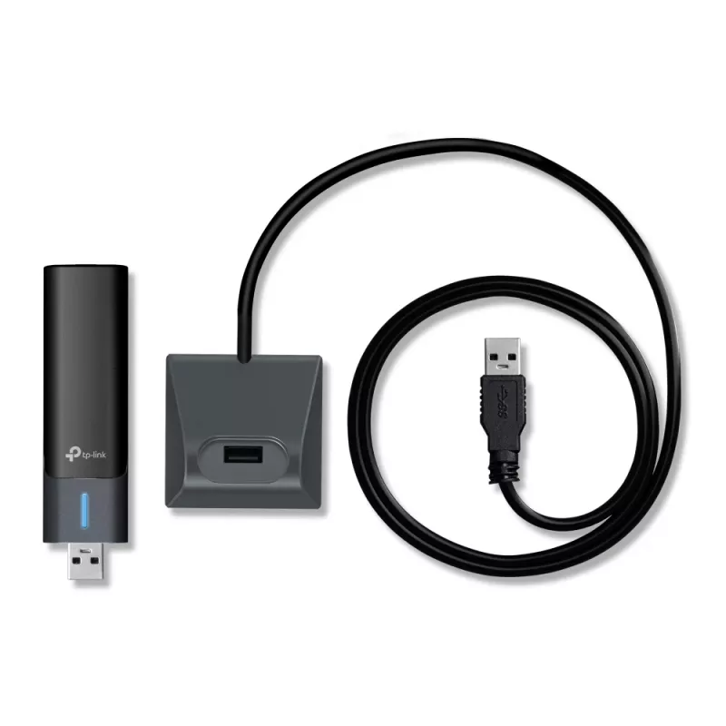 TP-Link Archer AXE5400 Wi-Fi 6E aukšto stiprinimo belaidis USB adapteris