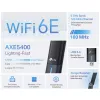 TP-Link Archer AXE5400 Wi-Fi 6E aukšto stiprinimo belaidis USB adapteris