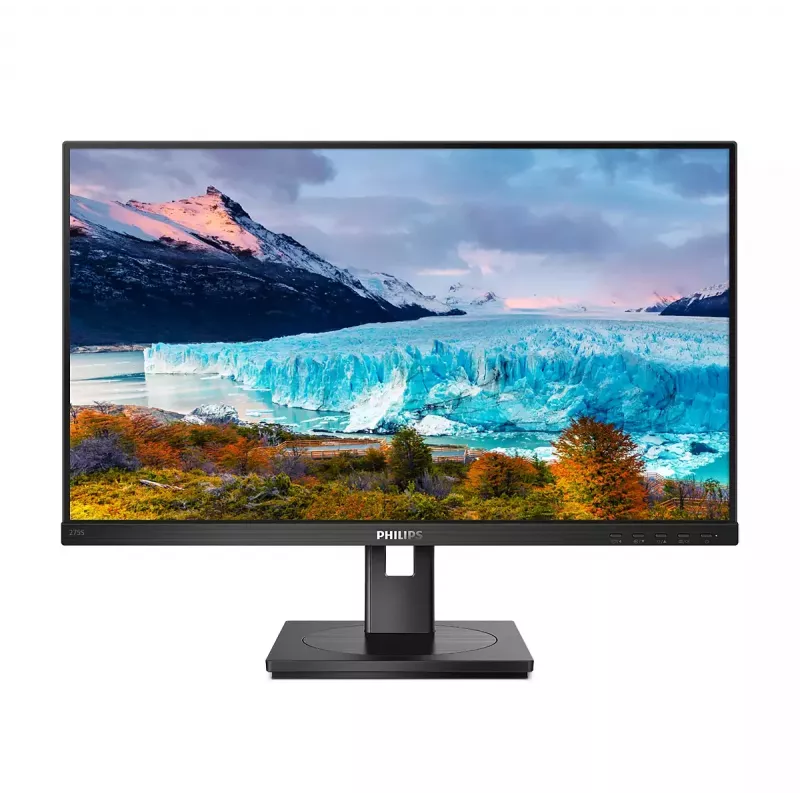 Philips S Line 275S1AE/00 monitorius 68,6 cm (27 colių) 2560 x 1440 pikselių 2K Ultra HD LCD juodas