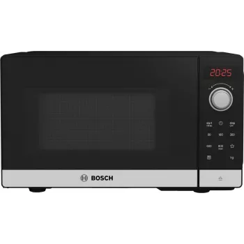 Bosch Serie 2 FFL023MS2 mikrobangų krosnelė juoda, nerūdijantis plienas, Solo 20 L 800 W