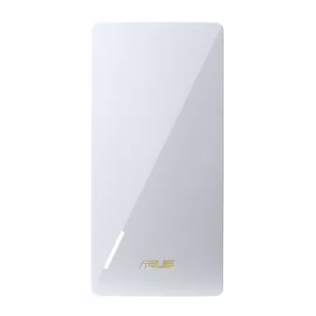ASUS RP-BE58 belaidis dviejų juostų (2,4 GHz / 5 GHz) Wi-Fi 7 (802.11be) kartotuvas, baltas, vidinė antena