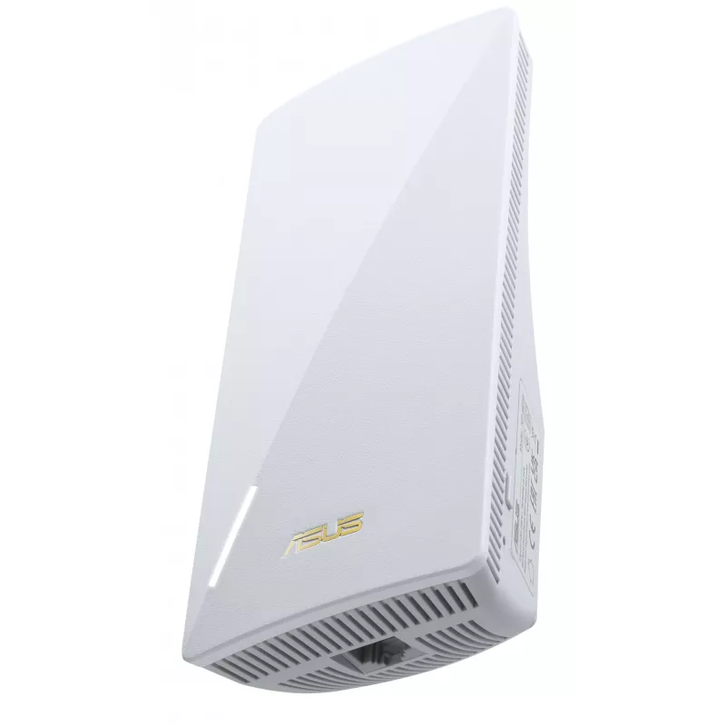 ASUS RP-BE58 belaidis dviejų juostų (2,4 GHz / 5 GHz) Wi-Fi 7 (802.11be) kartotuvas, baltas, vidinė antena