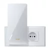 ASUS RP-BE58 belaidis dviejų juostų (2,4 GHz / 5 GHz) Wi-Fi 7 (802.11be) kartotuvas, baltas, vidinė antena