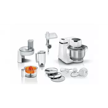 Bosch Serie 2 MUMS2EW40 virtuvinis kombainas 700 W 3,8 L Baltas