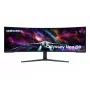 Samsung G95NC monitorius 144,8 cm (57 colių) 7680 x 2160 pikselių Dual UHD LED juodas, baltas