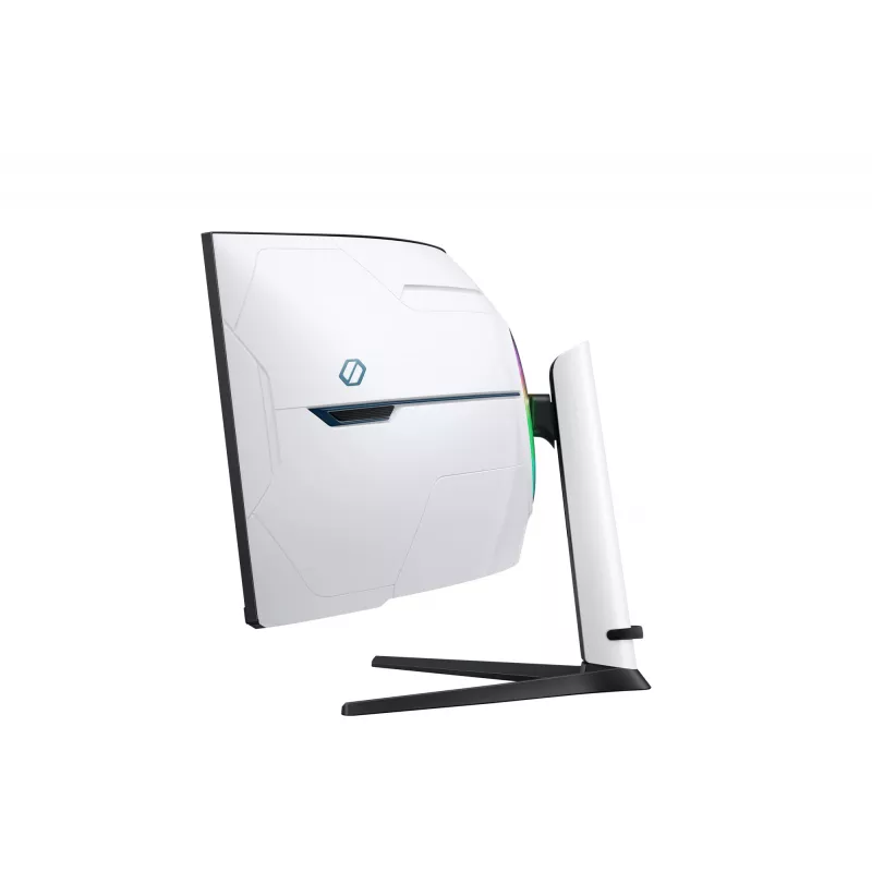 Samsung G95NC monitorius 144,8 cm (57 colių) 7680 x 2160 pikselių Dual UHD LED juodas, baltas