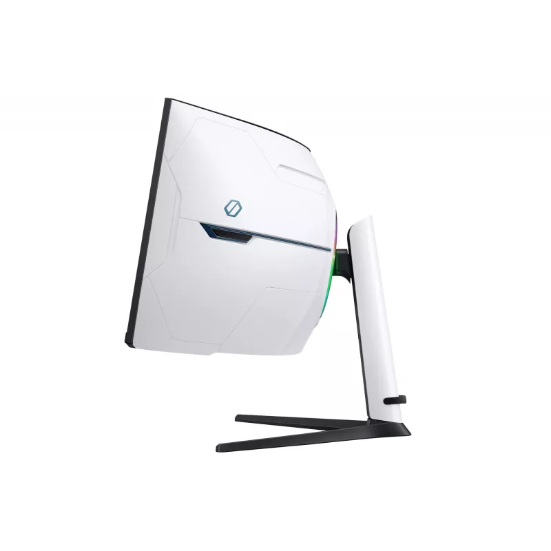 Samsung G95NC monitorius 144,8 cm (57 colių) 7680 x 2160 pikselių Dual UHD LED juodas, baltas