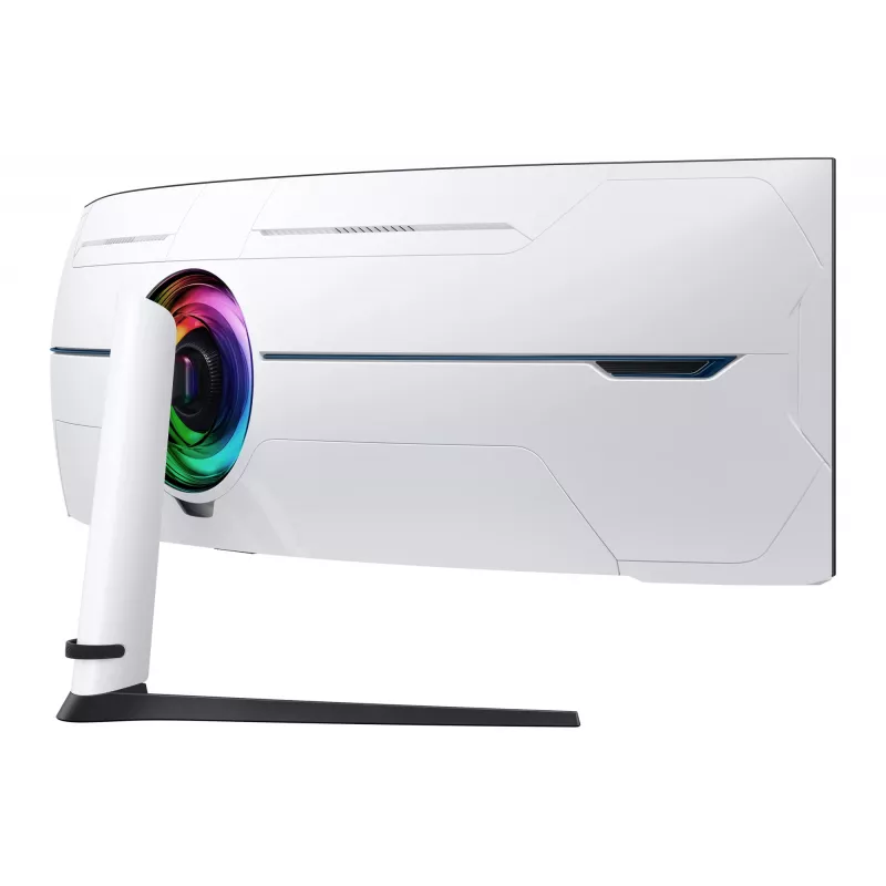 Samsung G95NC monitorius 144,8 cm (57 colių) 7680 x 2160 pikselių Dual UHD LED juodas, baltas