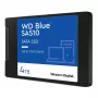 WESTERN DIGITAL SSD WD Blue SA510 4TB SATA 6Gb/s 2.5 colio 7 mm dėkle
