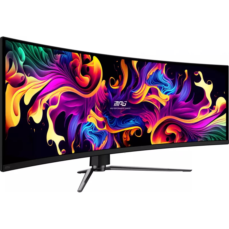 MSI MPG 491CQP QD-OLED monitorius 124.5 cm (49 coliai) 5120 x 1440 pikselių DQHD juodas