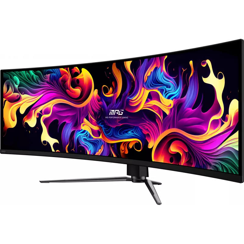 MSI MPG 491CQP QD-OLED monitorius 124.5 cm (49 coliai) 5120 x 1440 pikselių DQHD juodas