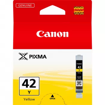 Canon CLI-42Y geltonas rašalo kasetė, standartinė talpa, pigmentinis rašalas, 1 vnt., 284 puslapiai