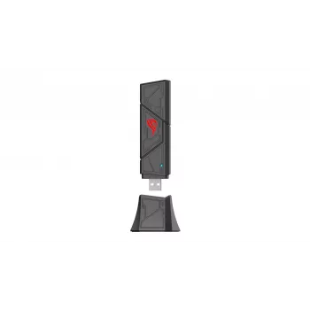 ASUS ROG USB-BE92 belaidis WiFi 7 BE6500 triju juostų USB adapteris, WLAN 6500 Mbit/s