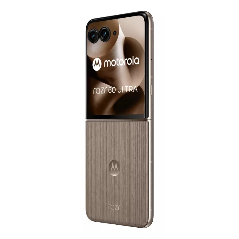 Motorola razr 60 ultra PB8R0004SE 5G išmanusis telefonas, 17,7 cm (6,96"), Dual SIM, Android 15, 16 GB RAM, 512 GB, 4700 mAh, USB-C, Mountain Trail Wood