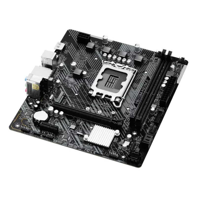 Motininė plokštė ASRock H610M-H2/M.2 LGA1700 Intel H610 2x DDR4 2x HDMI 2.1 TMDS suderinama mATX