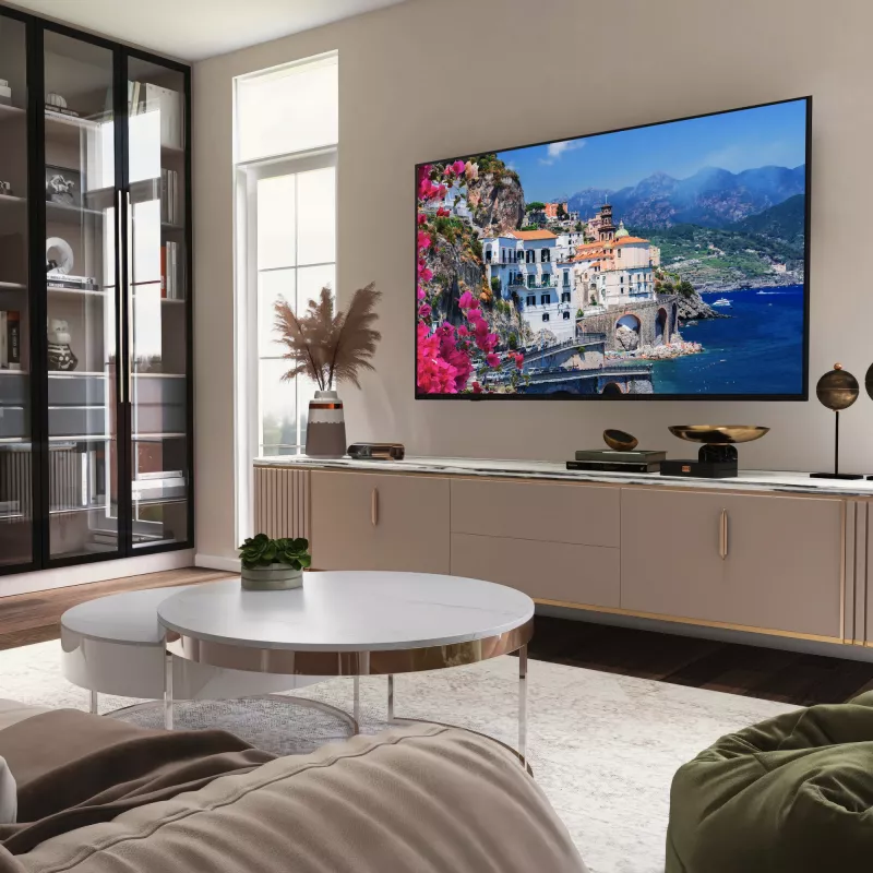 LG UHD AI 75UA75006LA 190,5 cm (75 colių) 4K Ultra HD Smart TV Wi-Fi Juoda