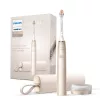 Philips Sonicare DiamondClean Prestige 9900 serijos HX9992/11 soninis elektrinis dantų šepetėlis su SenseIQ - šampano spalva