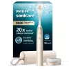 Philips Sonicare DiamondClean Prestige 9900 serijos HX9992/11 soninis elektrinis dantų šepetėlis su SenseIQ - šampano spalva