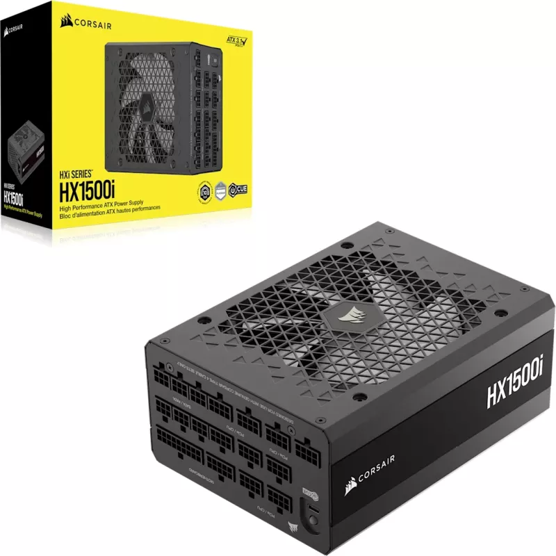 CORSAIR maitinimo blokas HX1500i, pilnai modulinis, platininis, ATX 1500W