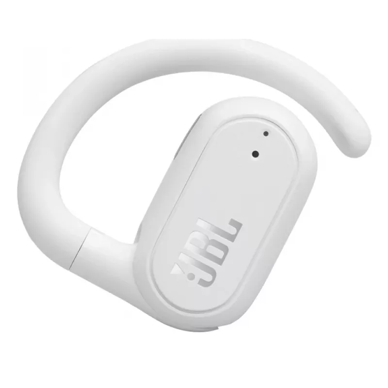 Ausinės JBL Soundgear Sense, belaidės, TWS, atviro tipo, kabinamos, baltos