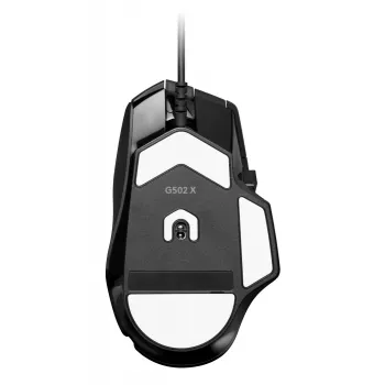 LOGITECH G502 X žaidimų pelė - USB - juoda - EWR2