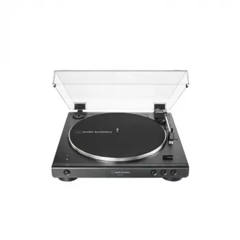 AUDIO-TECHNICA AT-LP60XBT automatinė Bluetooth stereo vinilinė patefonė, juoda