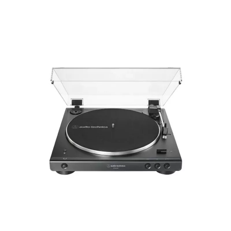 AUDIO-TECHNICA AT-LP60XBT automatinė Bluetooth stereo vinilinė patefonė, juoda