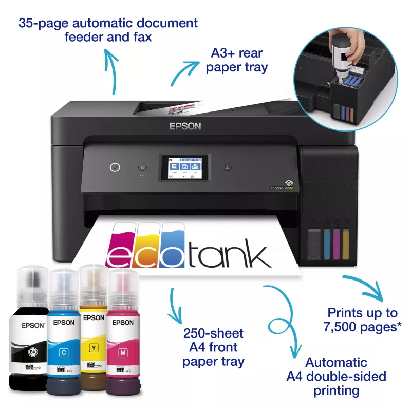 Epson EcoTank ET-15000 daugiafunkcis spausdintuvas A3 4800x1200 DPI 17 ppm Wi-Fi