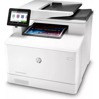 HP Color LaserJet Pro MFP M479fnv, spausdintuvas, kopijuoklis, skaitytuvas, faksas, el. paštas, nuskaitymas į el. paštą/PDF; 50 lapų automatinis dokumentų tiektuvas