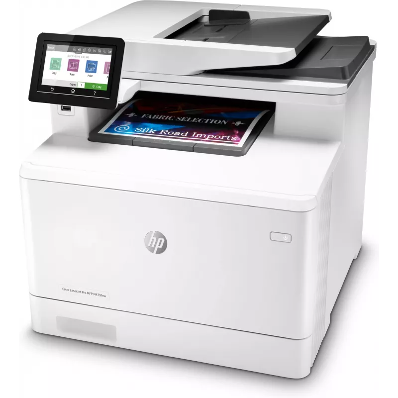 HP Color LaserJet Pro MFP M479fnv, spausdintuvas, kopijuoklis, skaitytuvas, faksas, el. paštas, nuskaitymas į el. paštą/PDF; 50 lapų automatinis dokumentų tiektuvas