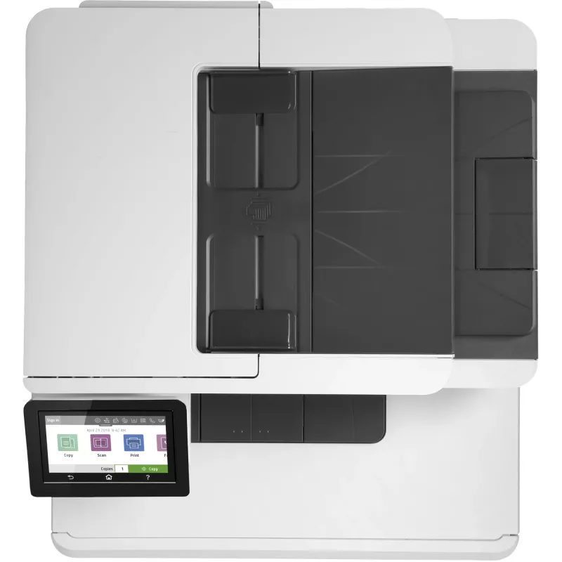HP Color LaserJet Pro MFP M479fnv, spausdintuvas, kopijuoklis, skaitytuvas, faksas, el. paštas, nuskaitymas į el. paštą/PDF; 50 lapų automatinis dokumentų tiektuvas