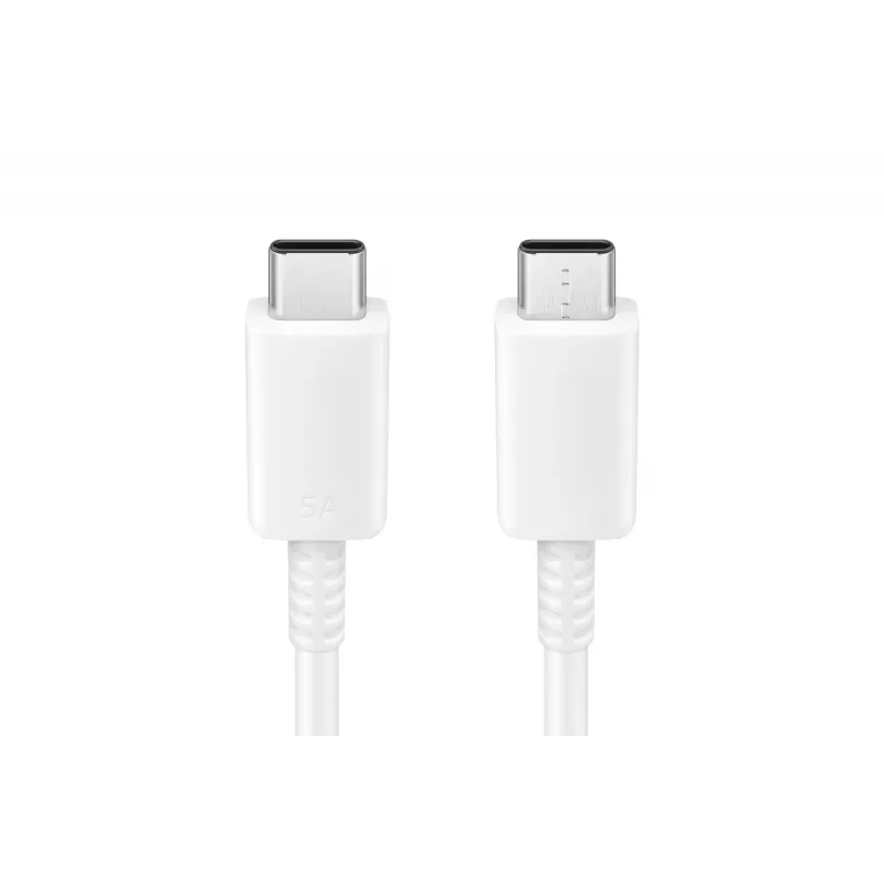 Samsung EP-DN975 - USB kabelis - USB-C (M) į USB-C (M) - USB 2.0 - 1 m - USB maitinimo perdavimas (5A, 100 W) - baltas - skirtas Galaxy Note10, Note10+, Note10+