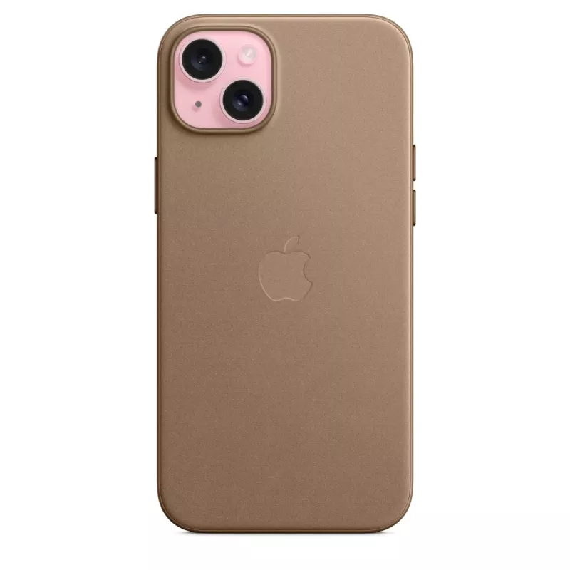 APPLE FineWoven dėklas su MagSafe iPhone 15 Plus Taupe