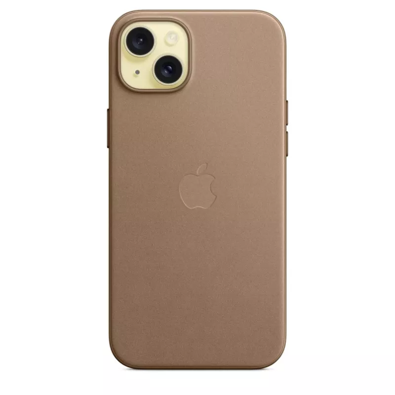 APPLE FineWoven dėklas su MagSafe iPhone 15 Plus Taupe