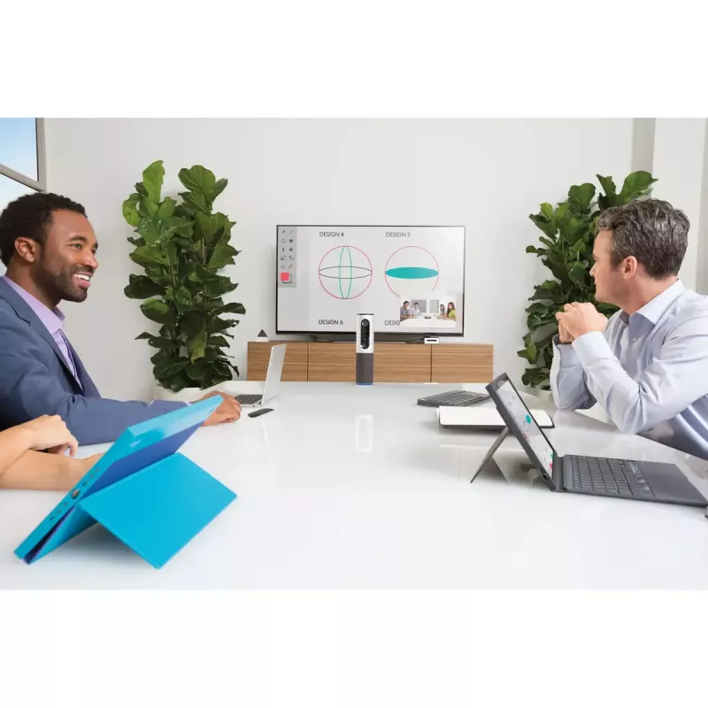LOGITECH Conferencecam Connect All-in-One vaizdo konferencijų įranga sidabrinė