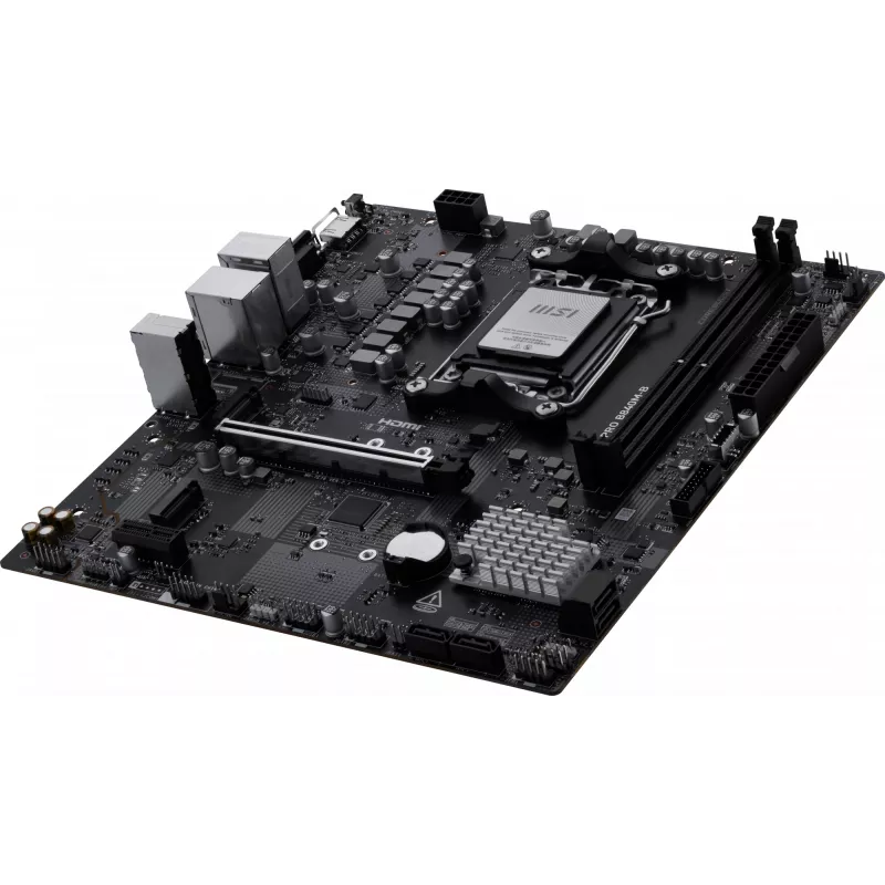 MSI PRO B840M-B pagrindinė plokštė AMD B840 lizdas AM5 micro ATX