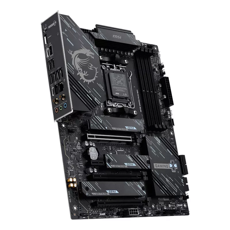 MSI X870E GAMING PLUS WIFI pagrindinė plokštė AMD X870E Socket AM5 ATX