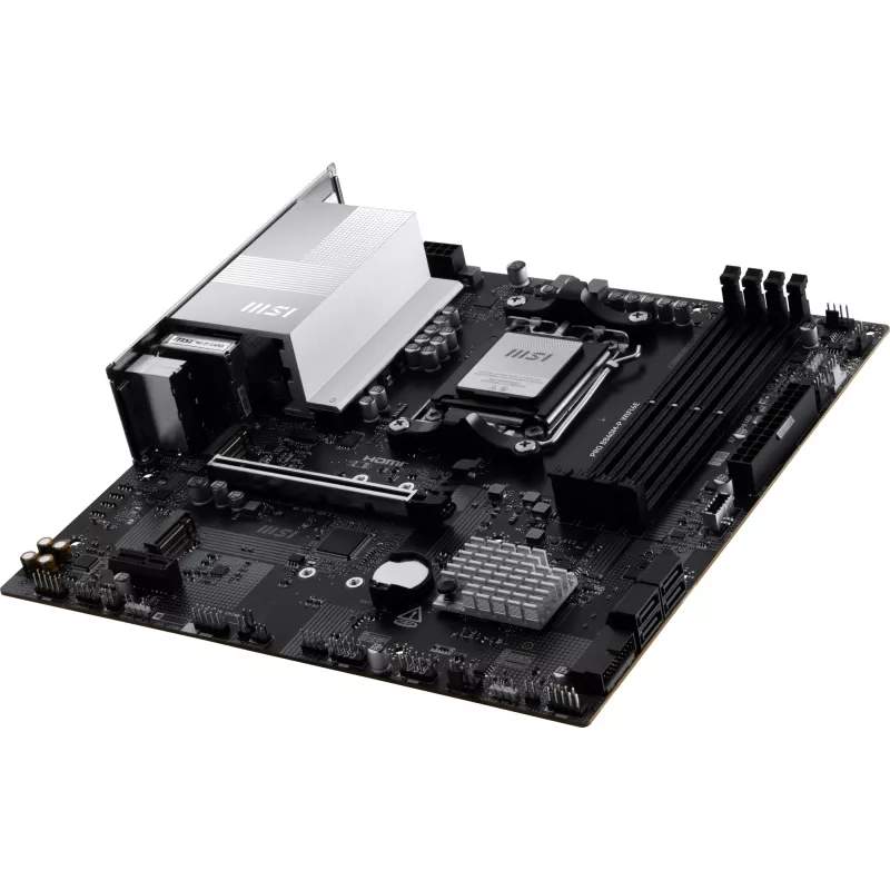 MSI PRO B840M-P WIFI6E pagrindinė plokštė AMD B840 lizdas Socket AM5 micro ATX