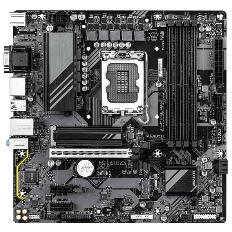 GIGABYTE B760M DS3H GEN5 pagrindinė plokštė