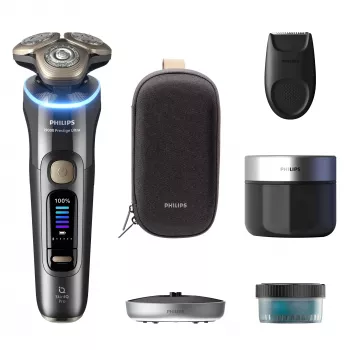 Philips i9000 Prestige Ultra XP9402/31 šlapias ir sausas elektrinis skustuvas su SkinIQ Pro