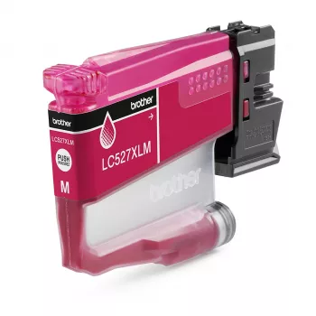 Brother LC527XLM didelės talpos rašalo kasetė - purpurinė (pigmentinis rašalas, 2000 puslapių)