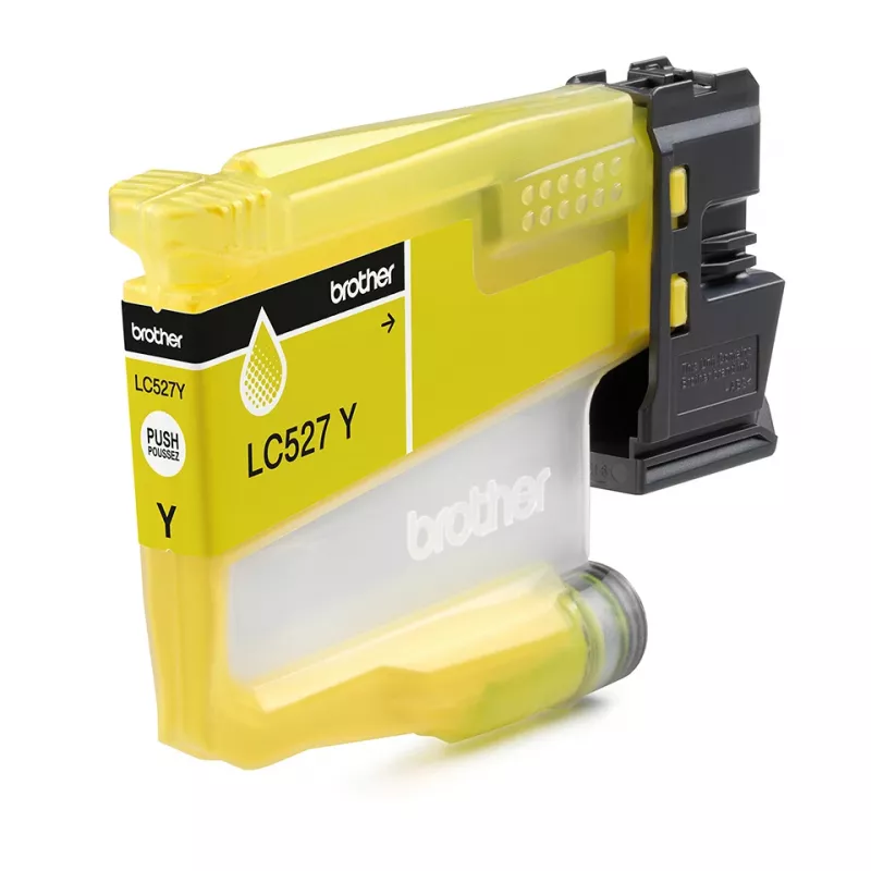 Originali Brother LC527Y geltona pigmentinė kasetė