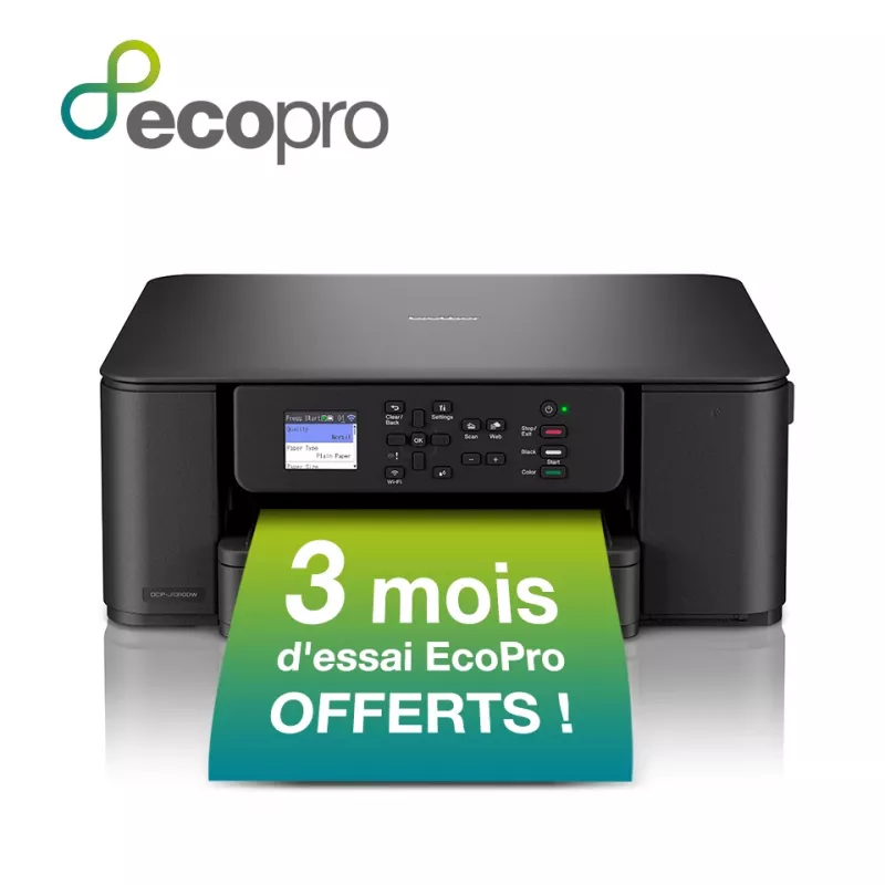Brother 3-in-1 kompaktiškas belaidis rašalinis spausdintuvas DCP-J1310DW