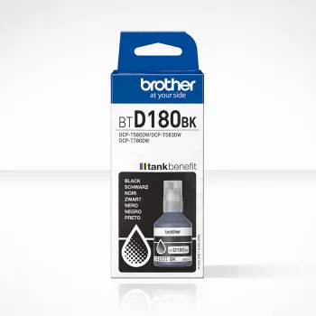 Brother BTD180BK Originalus juodas rašalo buteliukas