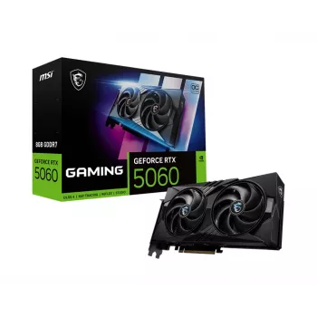 Vaizdo plokštė MSI GeForce RTX 5060 8G GAMING OC NVIDIA 8 GB GDDR7