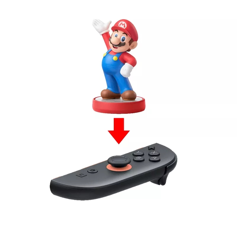 Nintendo Joy-Con 2 (R) Light Red – belaidis valdiklis su NFC ir C mygtuku, skirtas Nintendo Switch 2