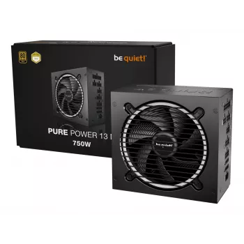 be quiet Pure Power 13 M 750W maitinimo blokas 20+4 pin ATX ATX Juodas