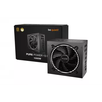 be quiet Pure Power 13 M 1000W maitinimo blokas 20+4 pin ATX ATX juodas
