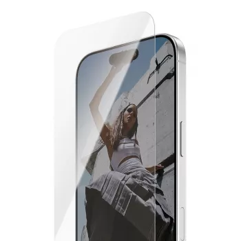 PanzerGlass SAFE. by® Ekrano apsauga iPhone 17 | iPhone 16 Pro | Ultra-Wide Fit su EasyAligner